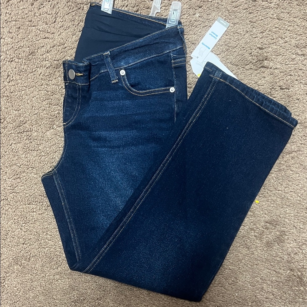 Time and Tru Dark Indigo Straight Leg Jeans